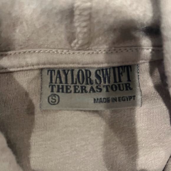 Taylor Swift The Eras Tour Hoodie — Beige, Official Concert Merch, Rare Design - Picture 4 of 4